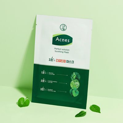 아크네스 퍼펙트 솔루션 수딩 마스크 1매