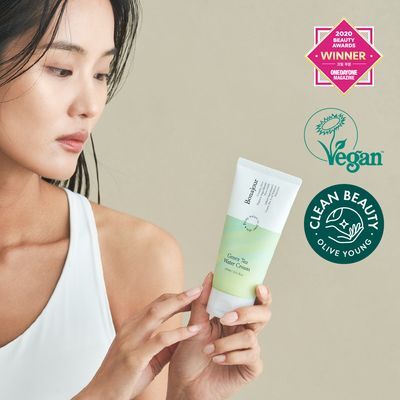 보나쥬르 비건 그린티 워터크림 100ml