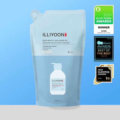 일리윤 세라마이드아토6.0탑투토워시 500ML 리필