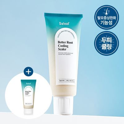 [두피각질케어] 달리프 애플민트 쿨링 스케일러 250g(100g 증정)(탈모증상완화)