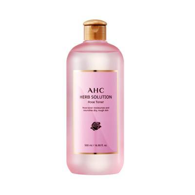 AHC 허브솔루션 로즈 토너  500ml 