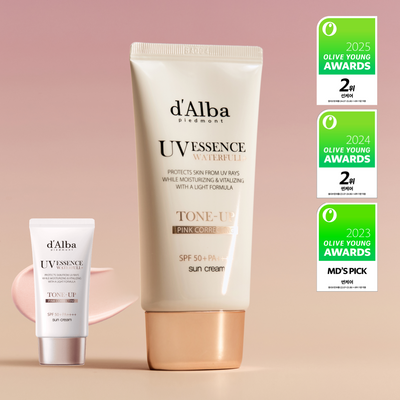 [핑크윤광썬] 달바 핑크 톤업 선크림 50ml