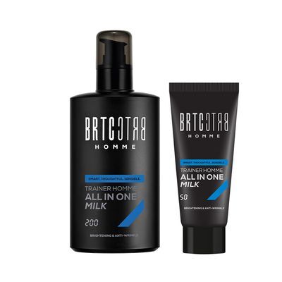 BRTC 트레이너 옴므 올인원 밀크 200ml 기획 (+50ml 증정)