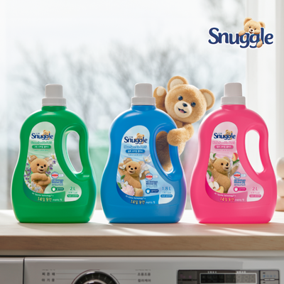 스너글 스파클+ 섬유유연제 5종 택 1 (1.8L/2L/2.6L)