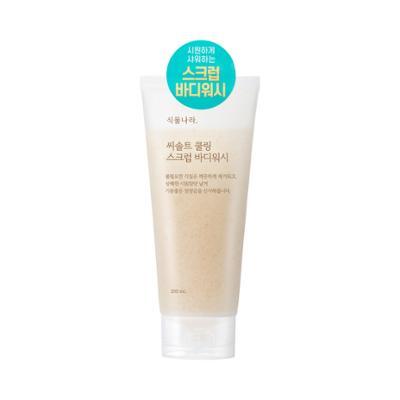 식물나라 씨솔트 쿨링 스크럽 바디워시200mL