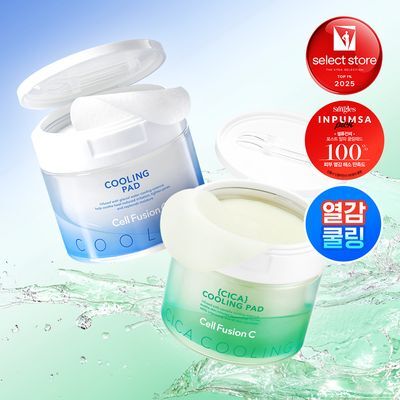 [빙하수쿨링패드/화잘먹치트키] 셀퓨전씨 포스트 알파 쿨링 패드 70매 (쿨링/시카 쿨링)