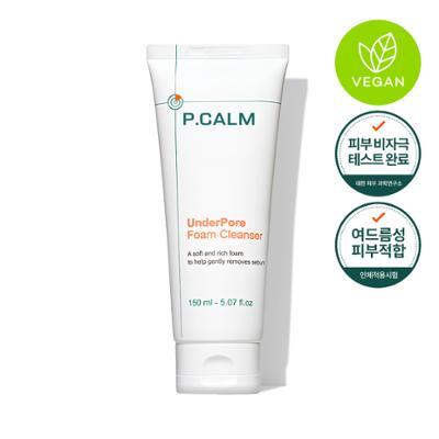P.CALM UnderPore Foam Cleanser 150mL