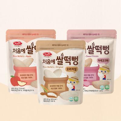 베베스트 처음에 쌀떡뻥 3종 중 택1