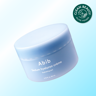 [24시간수분잠금] 아비브 수분초 히알루론 크림 하이드레이팅 팟 80ml