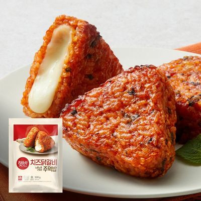 햇반 치즈닭갈비주먹밥 500g X 3개