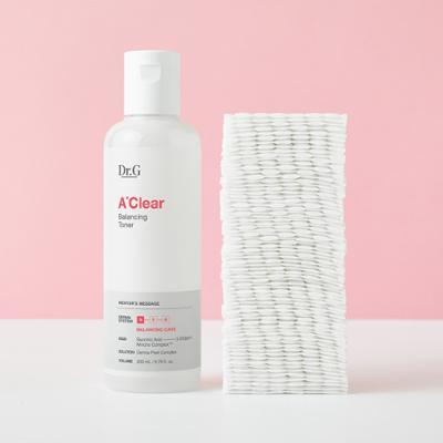 [피지케어] 닥터지 에이클리어 밸런싱 토너 200ml 증정 기획 (+화장솜 70매)