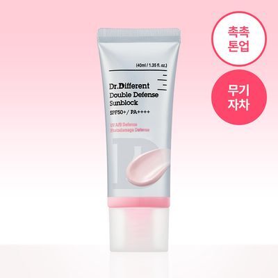 [톤업무기자차] 닥터디퍼런트 더블 디펜스 선블록 40ml