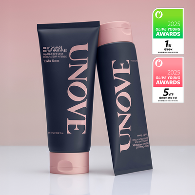 [4년 연속 1위] 어노브 딥 데미지 리페어 헤어 마스크 (트리트먼트/헤어팩) 320ml 더블/듀오 기획