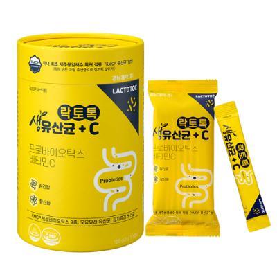 락토톡 생유산균 +C 60포 (2개월분)
