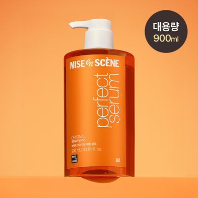 [대용량] 미쟝센 퍼펙트 오리지널 세럼 샴푸 7X 900ML