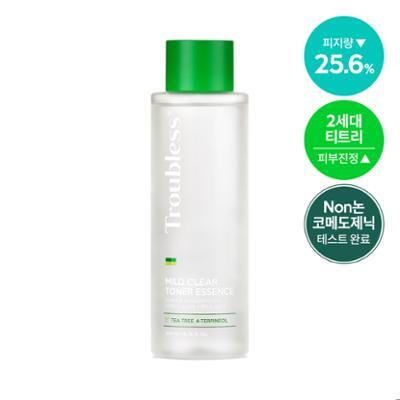 트러블레스 마일드 클리어 토너 에센스 200ml