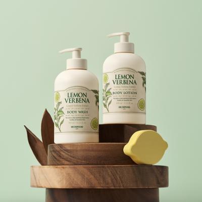[청량수분] 스킨푸드 레몬 버베나 바디 워시 / 로션 450ml