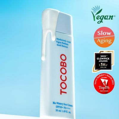 [수분선크림/화잘먹] 토코보 바이오 워터리 선크림 50mL SPF50+ PA++++