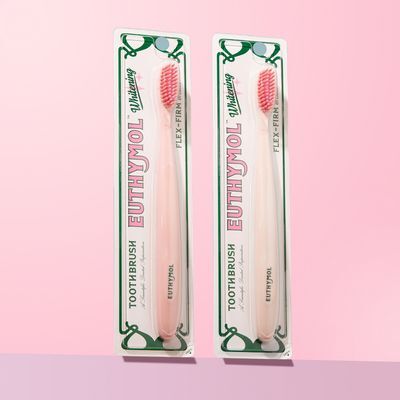 [색상랜덤] 유시몰 화이트닝 칫솔 1입 (핑크/화이트)