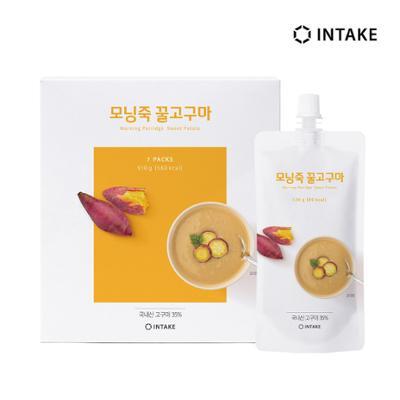 인테이크 모닝죽 꿀고구마 130g 7개입