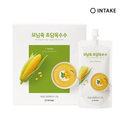 인테이크 모닝죽 초당옥수수 130g 7개입