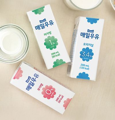 매일우유 200ml 24팩 3종 중 1 (오리지널/무지방/저지방1%)