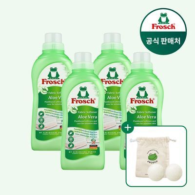 프로쉬 독일 섬유유연제 4개+울드라이볼 증정