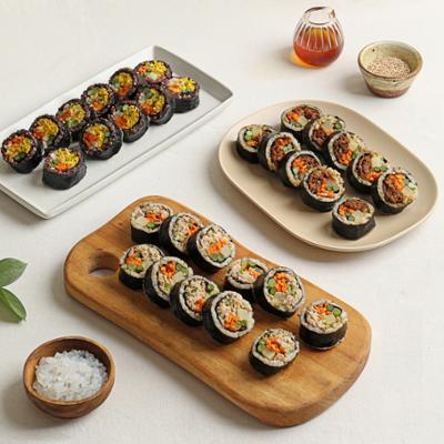 다신 곤약 현미 김밥 3종 중 택1 3개입(땡초참치, 불고기, 흑미계란)
