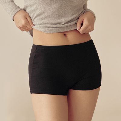 마른파이브 에어코튼 사각드로즈 네모 위생팬티 (스킨, 블랙, 그레이)