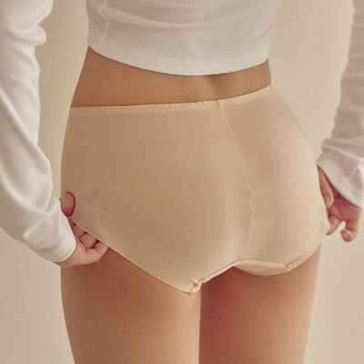 마른파이브 오가닉100% 코튼 노라인 매드팬티 (스킨,블랙)