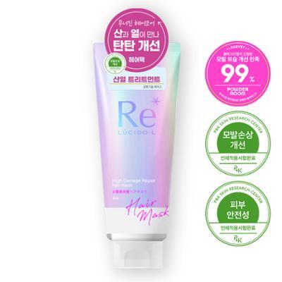 [열보호] 루시도엘 하이 데미지 리페어 헤어 마스크 (산열 트리트먼트 팩)200g