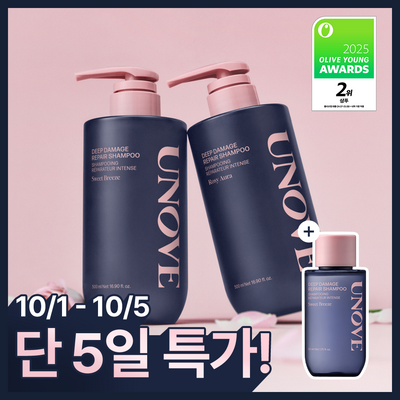 [10월올영픽] 어노브 딥 데미지 리페어 샴푸 500ml 더블/듀오 기획