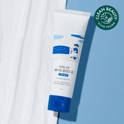 [말끔세안] 라운드랩 포 맨 자작나무 쉐이빙 클렌징 폼 120ml