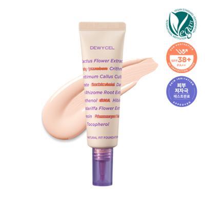 듀이셀 내츄럴 핏 파운데이션 01호 내츄럴 베이지 30ml