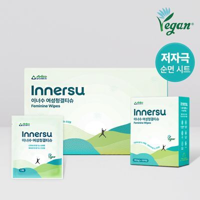 이너수 여성청결티슈 2종 택 1 (10매 / 50매)