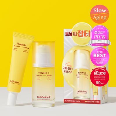 [토닝빛세럼/슬로우에이징] 셀퓨전씨 토닝 C 잡티세럼 30ml+20ml 기획