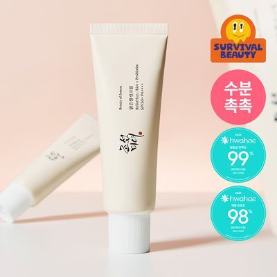 [화잘먹] 조선미녀 맑은쌀 선크림 50ml