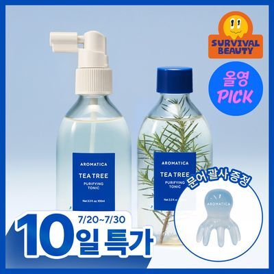[7월 올영픽/두피쿨링/탈모증상완화] 아로마티카 티트리 퓨리파잉 토닉 100ml (단품/더블기획)