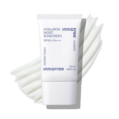 [수분선케어] 이니스프리 히알루론 수분 선크림 SPF50+ PA++++ 50mL