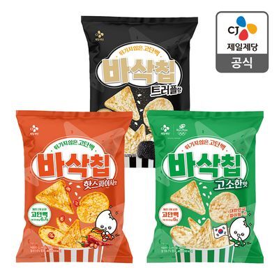 EXCYCLE 바삭칩 45g 12개입 3종 1택 (오리지널/ 핫스파이시/ 트러플)