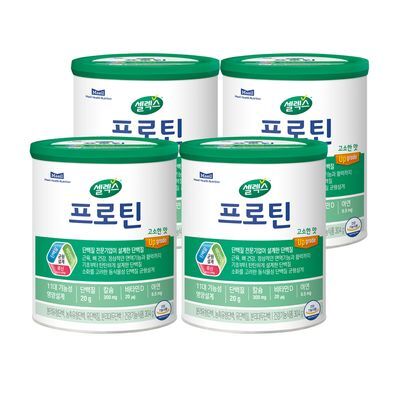 셀렉스 프로틴 고소한맛 304g 4캔 (32일분)