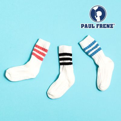 폴프랜즈 원사이즈 F-SOCKS 골지양말 세트(3켤레 1세트)