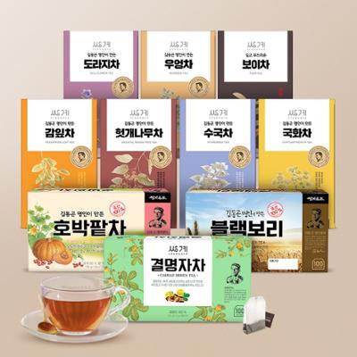 쌍계명차 전통차 100티백 모음 10종 선택