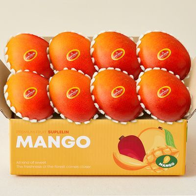 수플린 새콤달콤 쫀득한 프리미엄 고당도 애플망고 3.2kg (6~8입/로얄과)