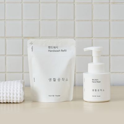 생활공작소 핸드워시 용기 250mlx1개 + 리필 200mlx3개 향 택1