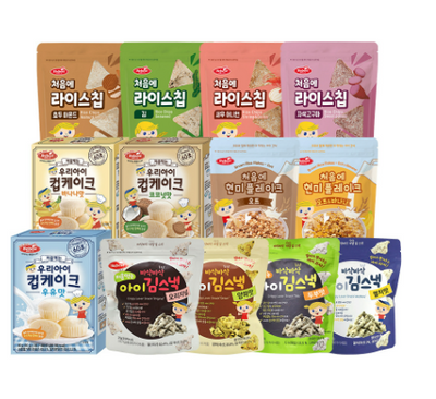 [STEP3 / 10~12개월부터] 베베스트 아기과자 모음전