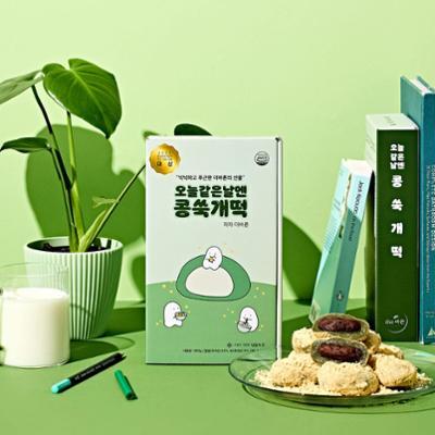 더바른 콩쑥개떡
