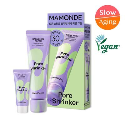 [모공탄력] 마몽드 포어 슈링커 바쿠치올 크림 60ml 기획/단품