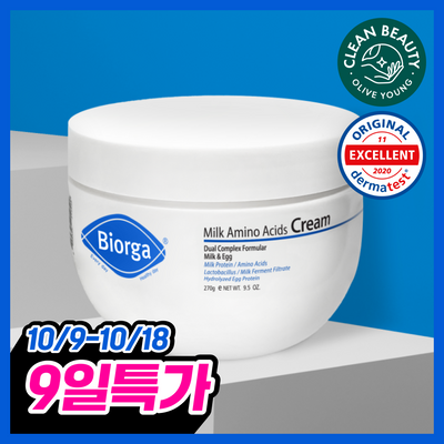 [우유단백질] 바이오가 고보습 세라마이드 크림 270g