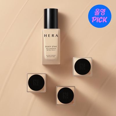 [7월올영픽] 헤라 실키 스테이 24H 롱웨어 파운데이션 30g 9 Colors